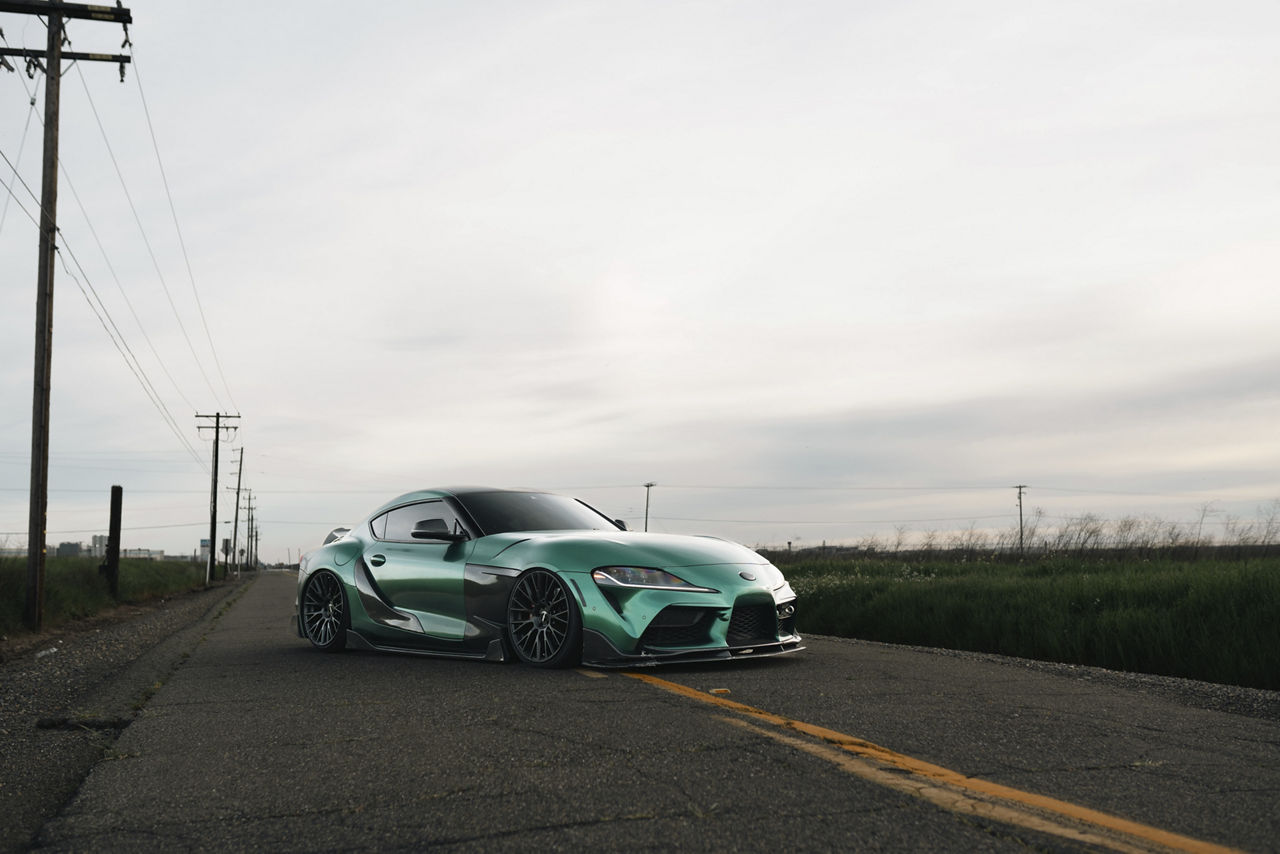 2021 Toyota Supra - Rotiform LSE - Black | Wheel Pros